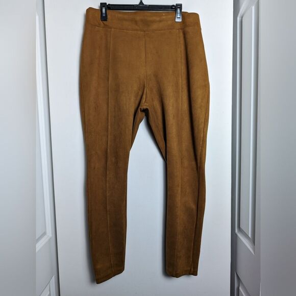 Old navy Suede high rise plus size pullon leggings pants sz 2x stevie - Picture 10 of 10